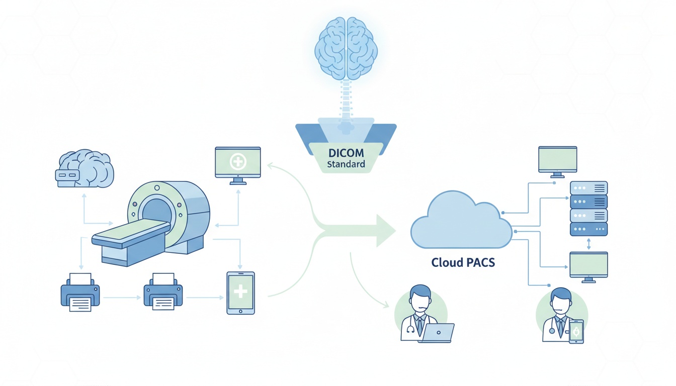 Cloud PACS For Magnetic Resonance Imaging Created by PostDICOM